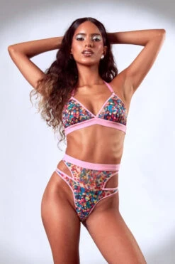 Rolling Linger Triangle Top - Confetti -Radd Pole Wear Shop 11 3 6 683 Rolling35