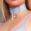 Rolling Halo Choker - Blue 1 Rolling Halo Choker - Blue -Radd Pole Wear Shop 12 10 6 679 chover20melhor20qualidade