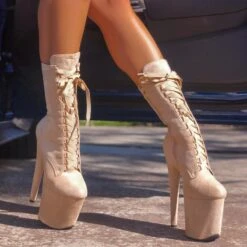 Hella Heels High BabyDoll 8inch Boots - Sand 13 Hella Heels High BabyDoll 8inch Boots - Sand -Radd Pole Wear Shop 20 05 13HighBabydolls 115 900x 538bcad3 4ace 4d97 a6a9 8031bc8d7db2