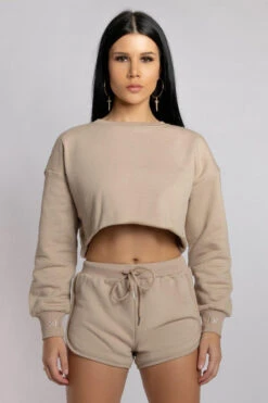 CXIX Oversized Cropped Jumper - Fawn 15 CXIX Oversized Cropped Jumper - Fawn -Radd Pole Wear Shop 20 08 20CreaturesofXIXEcom 51 09124a2e 4e6f 447c 97ae 5de1bf90c488