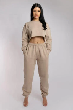 CXIX Oversized Cropped Jumper - Fawn 14 CXIX Oversized Cropped Jumper - Fawn -Radd Pole Wear Shop 20 08 20CreaturesofXIXEcom 58