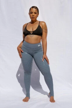 CXIX Gecko Grip Leggings - Blue Steel 15 CXIX Gecko Grip Leggings - Blue Steel -Radd Pole Wear Shop 20 09 24CreaturesofXIX 77 1