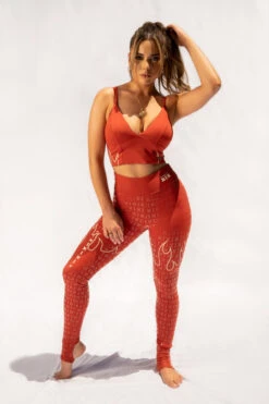 CXIX Fya Gecko Grip Leggings - Red 11 CXIX Fya Gecko Grip Leggings - Red -Radd Pole Wear Shop 20 12 10Creatures 93 1