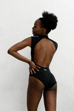 Shark Polewear Passion Bodysuit - Black -Radd Pole Wear Shop 2021 06 1017.08.47