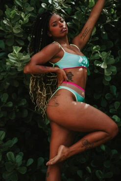 Rolling Vento Neon Reversible Top - Blue/Rosé -Radd Pole Wear Shop 20210807 ROLLING 888 916dfd0d 2558 442f ae6f 56bcf266ce56 1