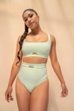 Lunalae Venus Top - Recycled Light Green -Radd Pole Wear Shop 2021101 LunaLae0519 1