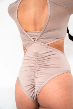 Lunalae Diana Bodysuit - Recycled Mocha -Radd Pole Wear Shop 2021101 LunaLae4602 1