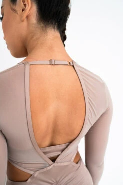 Lunalae Diana Bodysuit - Recycled Mocha -Radd Pole Wear Shop 2021101 LunaLae4608 1