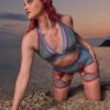 HotCakes Polewear Thetis Top - Marine Blue/Red