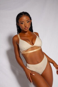 CXIX Cora Triangle Top - Champagne