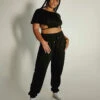 CXIX Oversized Jogger Bottoms - Black 2 CXIX Oversized Jogger Bottoms - Black -Radd Pole Wear Shop 21 04 22Creatures2887 18 1