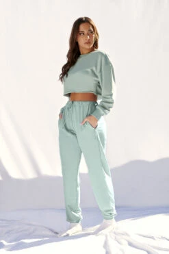 CXIX Oversized Cropped Jumper - Sage 10 CXIX Oversized Cropped Jumper - Sage -Radd Pole Wear Shop 21 06 25CreaturesofXIX edit 4