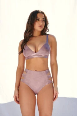 CXIX Aphrodite High Waist Bottoms - Lilac Suede 9 CXIX Aphrodite High Waist Bottoms - Lilac Suede -Radd Pole Wear Shop 21 06 25CreaturesofXIX edit 58