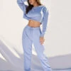 CXIX Oversized Jogger Bottoms - Powder Blue 2 CXIX Oversized Jogger Bottoms - Powder Blue -Radd Pole Wear Shop 21 06 25CreaturesofXIX edit 9