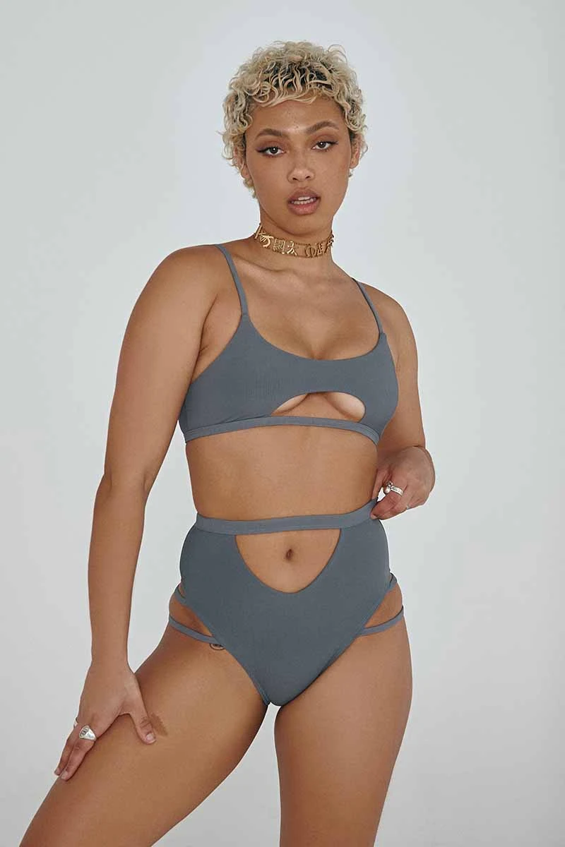 CXIX The Valley Bottoms - Ribbed Dark Grey 7 CXIX The Valley Bottoms - Ribbed Dark Grey - Image 5