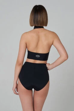 Shark Polewear High Waist Shorts - Black -Radd Pole Wear Shop 21.12.20 07604