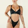 CXIX Aphrodite Bodysuit - Black Satin -Radd Pole Wear Shop 22 08 18CXIX 4 94001b2d 5bc5 4e34 b4c6 3fe45495c044