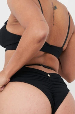 Lunalae Hannah Low Waist Bottoms - Recycled Black 10 Lunalae Hannah Low Waist Bottoms - Recycled Black -Radd Pole Wear Shop 221011 LunaLae 51 2044