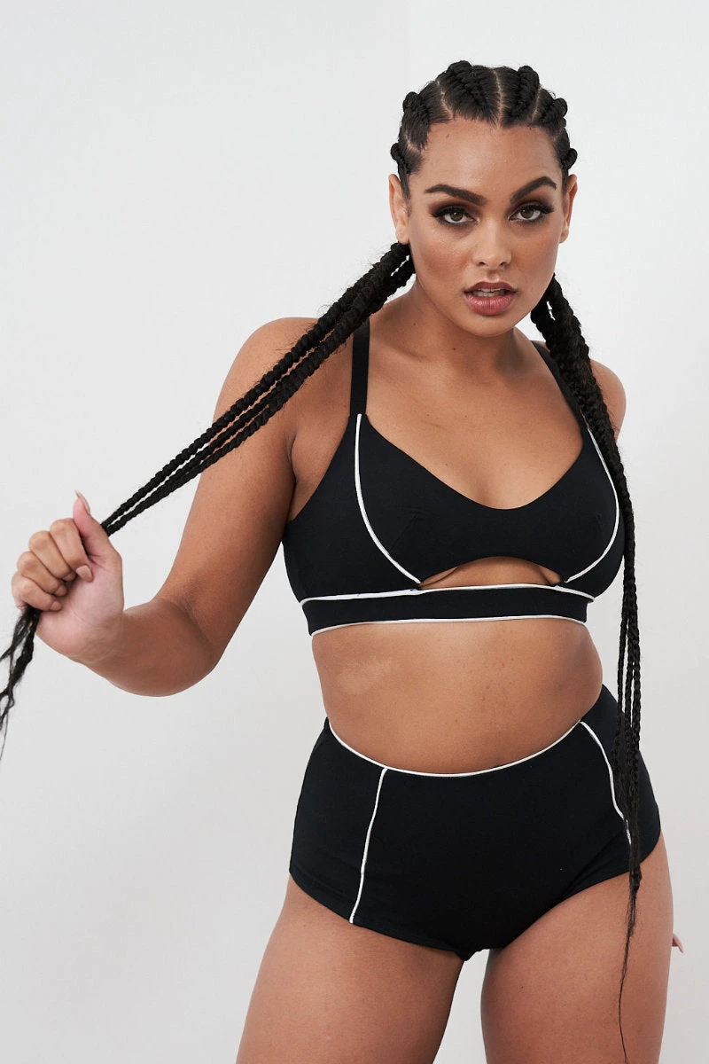 Lunalae Missy Top - Recycled Black 3 Lunalae Missy Top - Recycled Black