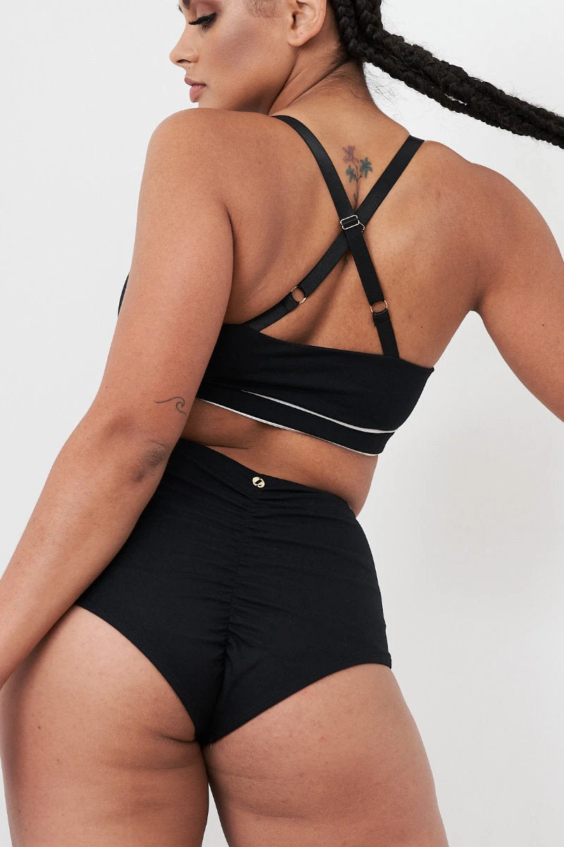 Lunalae Missy Top - Recycled Black 4 Lunalae Missy Top - Recycled Black - Image 2