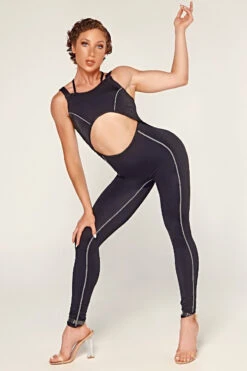 CXIX Dollhaus Jumpsuit - Black 12 CXIX Dollhaus Jumpsuit - Black -Radd Pole Wear Shop 23 01 03CXIX 15031