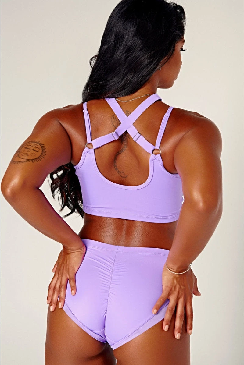 CXIX Dollhaus Choker Top - Purple 4 CXIX Dollhaus Choker Top - Purple - Image 2