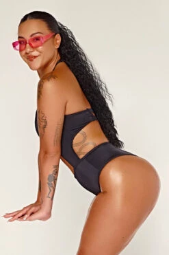 CXIX Dollhaus Halter Bodysuit - Black -Radd Pole Wear Shop 23 01 03CXIX 4411