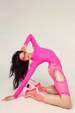 CXIX Dollhaus Mesh Bodysuit - Barbie Pink 13 CXIX Dollhaus Mesh Bodysuit - Barbie Pink -Radd Pole Wear Shop 23 01 03CXIX 5091