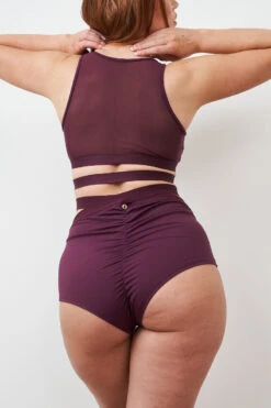 Lunalae Naomi Scoop Neck Top - Recycled Mulberry 8 Lunalae Naomi Scoop Neck Top - Recycled Mulberry -Radd Pole Wear Shop 230329 LUNALAE 10 0535