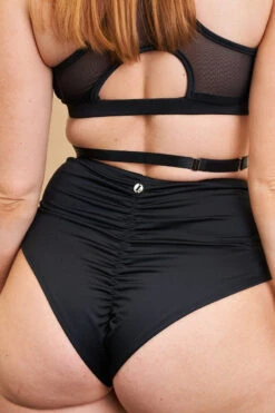 Lunalae Loretta Cut Out High Waisted Bottoms - Recycled Black 11 Lunalae Loretta Cut Out High Waisted Bottoms - Recycled Black -Radd Pole Wear Shop 230329 LUNALAE 29 1104 1