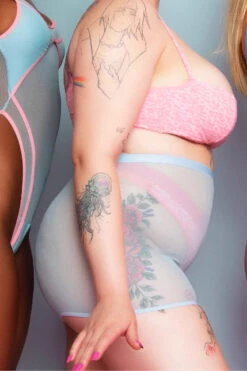 Rolling Blur Shorts - Blue 9 Rolling Blur Shorts - Blue -Radd Pole Wear Shop 23 10 5 593 meia20tacCCA7a20e20short20lateral 1