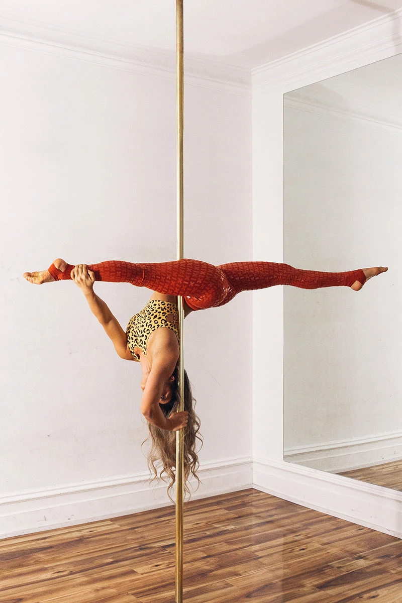 CXIX Gecko Grip Leggings - Red Rust 9 CXIX Gecko Grip Leggings - Red Rust - Image 7