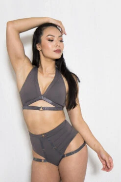 Tatiana Activewear Tokio Shorts - Charcoal 20 Tatiana Activewear Tokio Shorts - Charcoal -Radd Pole Wear Shop 5 c4812c89 64e6 4546 9c0c 0d966377fa15 1