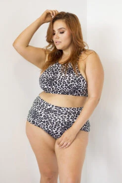 Lunalae Mali Top - Grey Leopard -Radd Pole Wear Shop 6R7A7622 1