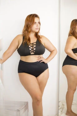 Lunalae High Waist Shorts - Black 11 Lunalae High Waist Shorts - Black -Radd Pole Wear Shop 6R7A8483 1