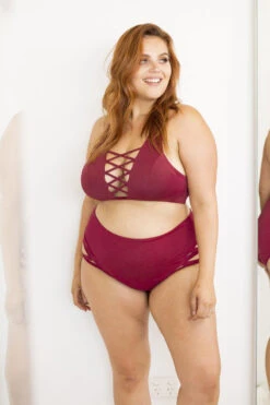 Lunalae Alexi Top - Wine 25 Lunalae Alexi Top - Wine -Radd Pole Wear Shop 6R7A8595