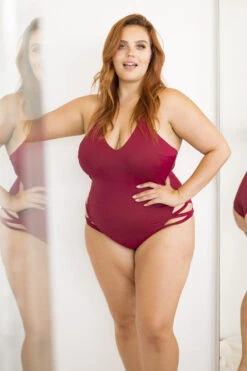 Lunalae Yoncé Bodysuit - Wine 15 Lunalae Yoncé Bodysuit - Wine -Radd Pole Wear Shop 6R7A8697 1