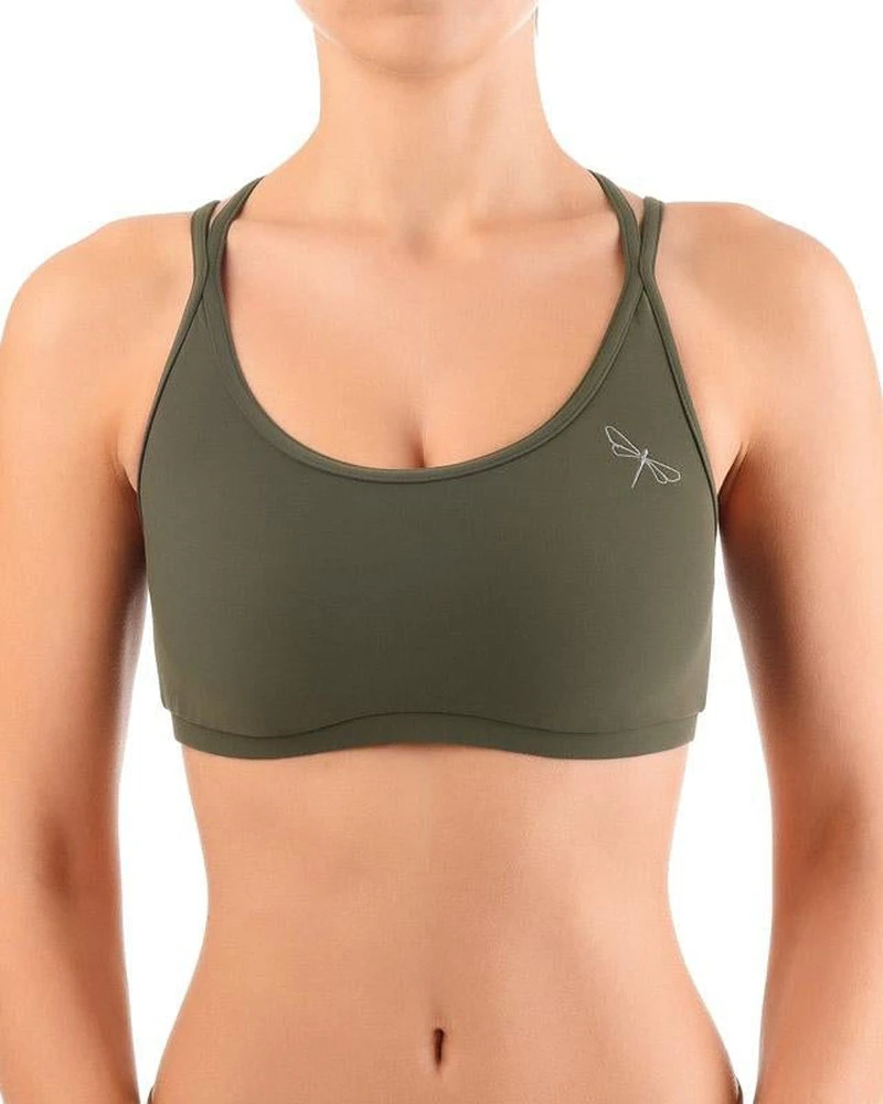 Dragonfly Nicole Top - Khaki 6 Dragonfly Nicole Top - Khaki - Image 4