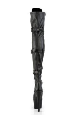 Pleaser USA Adore-3028 7inch Thigh High Pleaser Boots - Matte Black 9 Pleaser USA Adore-3028 7inch Thigh High Pleaser Boots - Matte Black -Radd Pole Wear Shop ADORE 3028 BPU M09 1