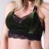 Sorte Velvet Adore Top - Seaweed 1 Sorte Velvet Adore Top - Seaweed -Radd Pole Wear Shop ADORE 15