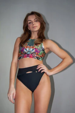 Pole Addict Cross Back Top - Jungle 7 Pole Addict Cross Back Top - Jungle -Radd Pole Wear Shop Agatha Jungle 3