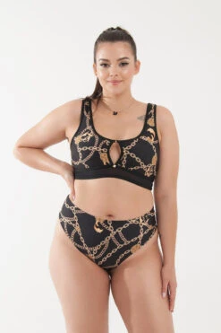 Pole Addict Mona High Leg Bottoms - Aida -Radd Pole Wear Shop AidaLandTop MoanBottoms6