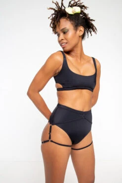 Nona Perkasa Angel Bottoms - Black 11 Nona Perkasa Angel Bottoms - Black -Radd Pole Wear Shop AngelBottomBlack01 1