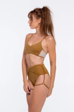 Nona Perkasa Angel Bottoms - Brass 10 Nona Perkasa Angel Bottoms - Brass -Radd Pole Wear Shop AngelBottomBrass05