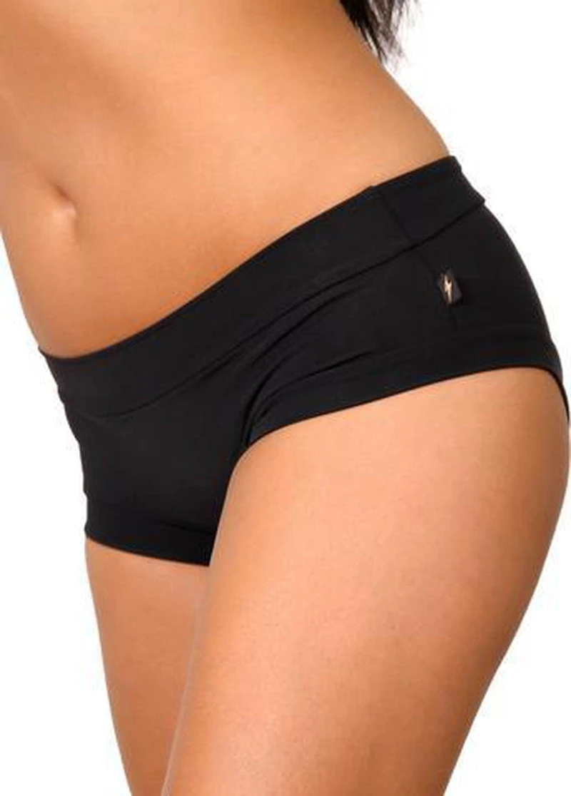 Cleo The Hurricane Essential Hot Pants - Black 4 Cleo The Hurricane Essential Hot Pants - Black - Image 2