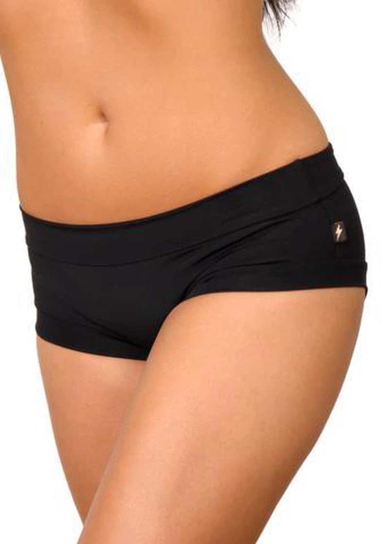 Cleo The Hurricane Essential Hot Pants - Black 6 Cleo The Hurricane Essential Hot Pants - Black - Image 4