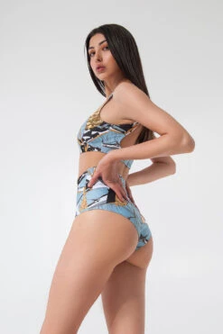 Pole Addict High Waisted Shorts - Banani 13 Pole Addict High Waisted Shorts - Banani -Radd Pole Wear Shop Banani6