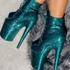 Hella Heels The Glitterati 8inch Ankle Boots - Ocean Eyes 2 Hella Heels The Glitterati 8inch Ankle Boots - Ocean Eyes -Radd Pole Wear Shop Blueoceaneyesglitter8inchpoledanceankleboot 5