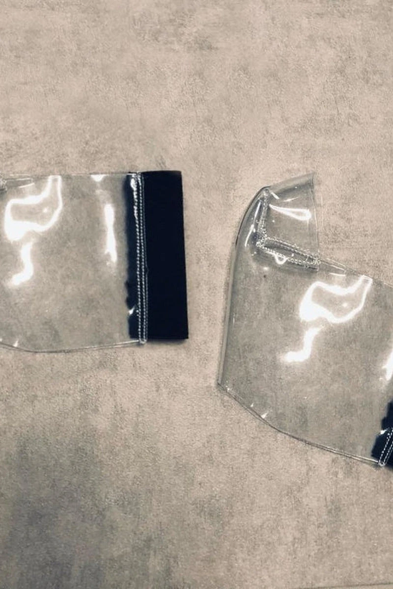 Hella Heels Classique Shoe Protector - Clear (Black Back) 4 Hella Heels Classique Shoe Protector - Clear (Black Back) - Image 2