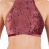 Dragonfly Lisette Top - Velvet Amaranth 2 Dragonfly Lisette Top - Velvet Amaranth -Radd Pole Wear Shop DF Velvet Lisette top amaranth